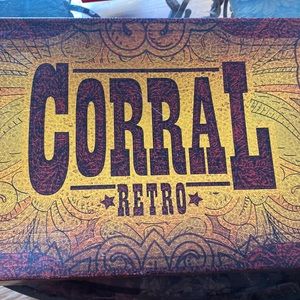 Coral retro Kate natural Westport cowgirl boots